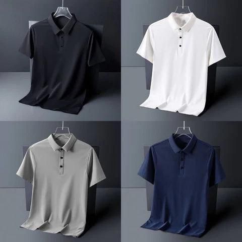 Half Sleeves Men's Polo T-Shirt Pack Of 4